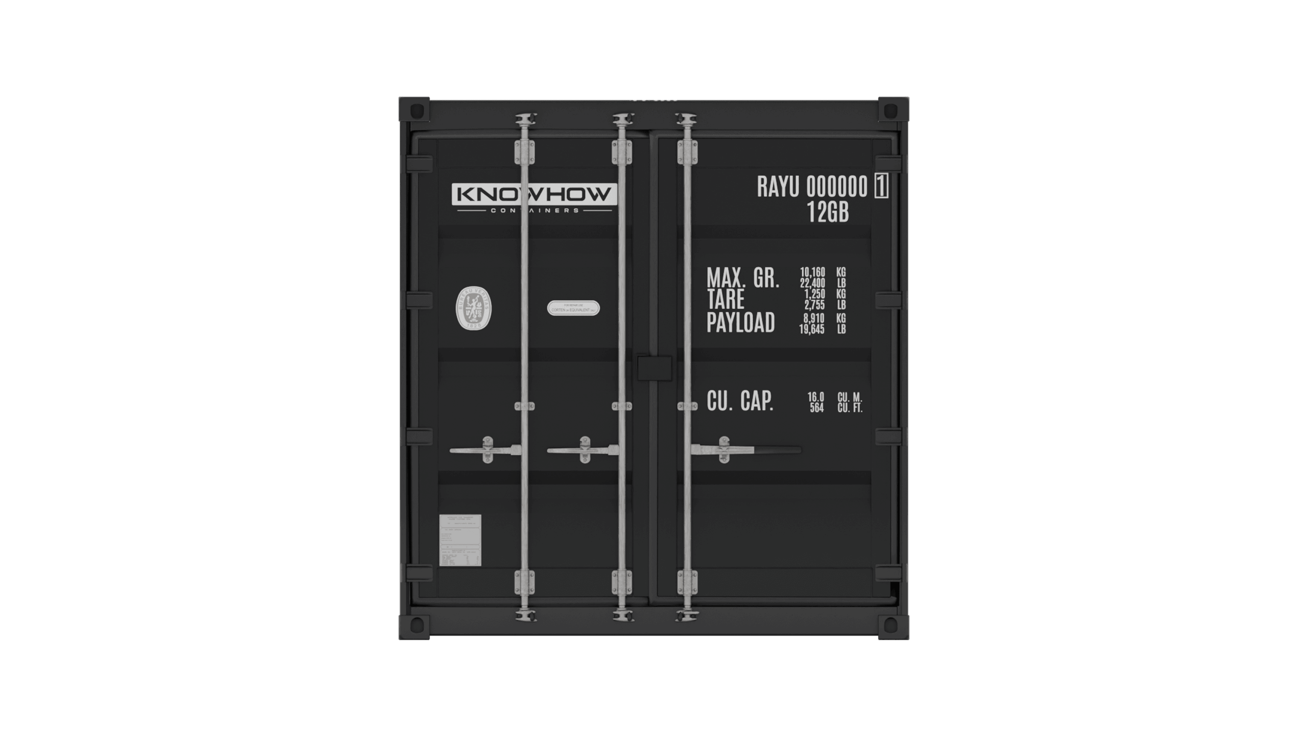 Front cargo doors
