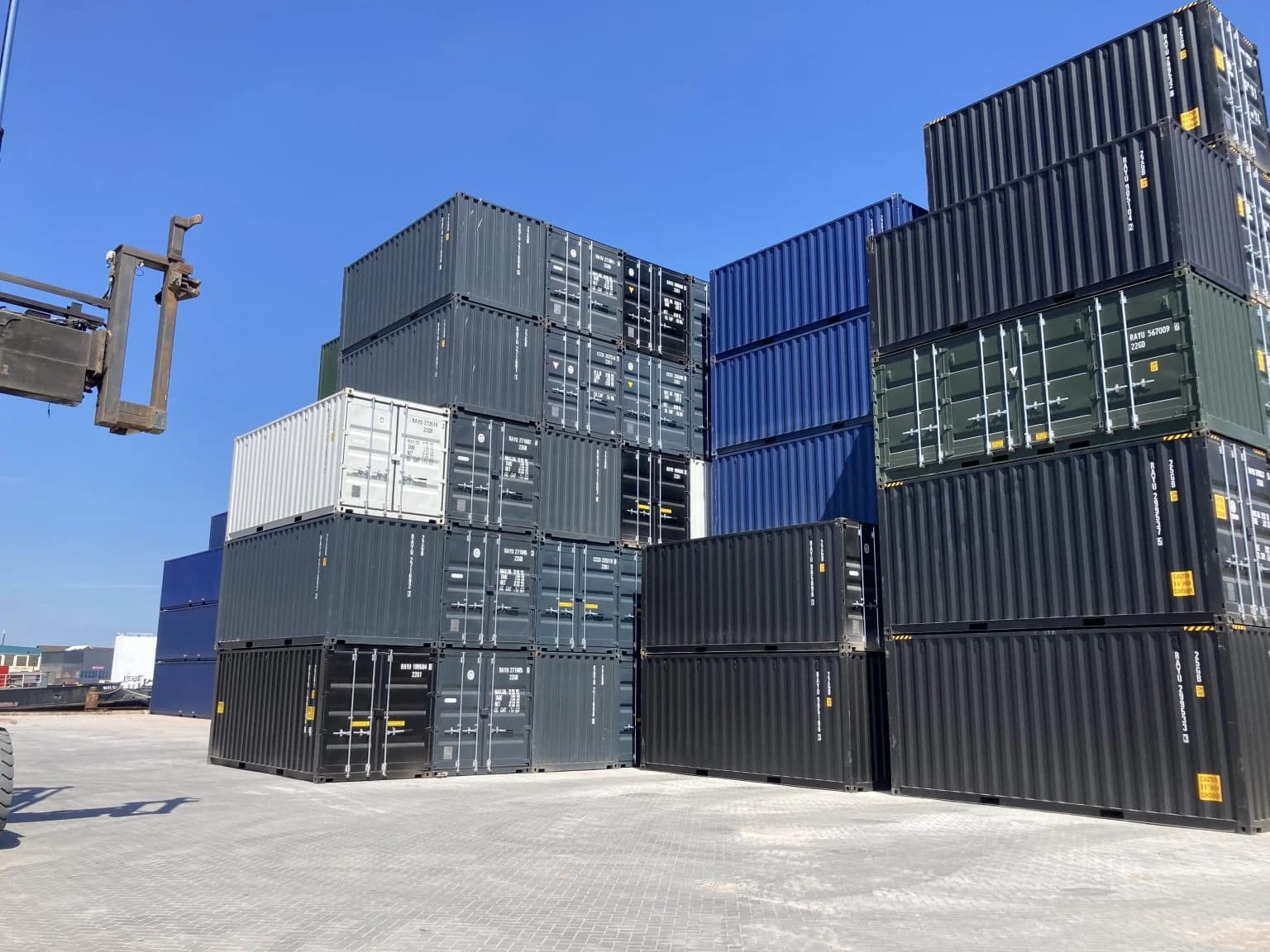 Container modification work in progress