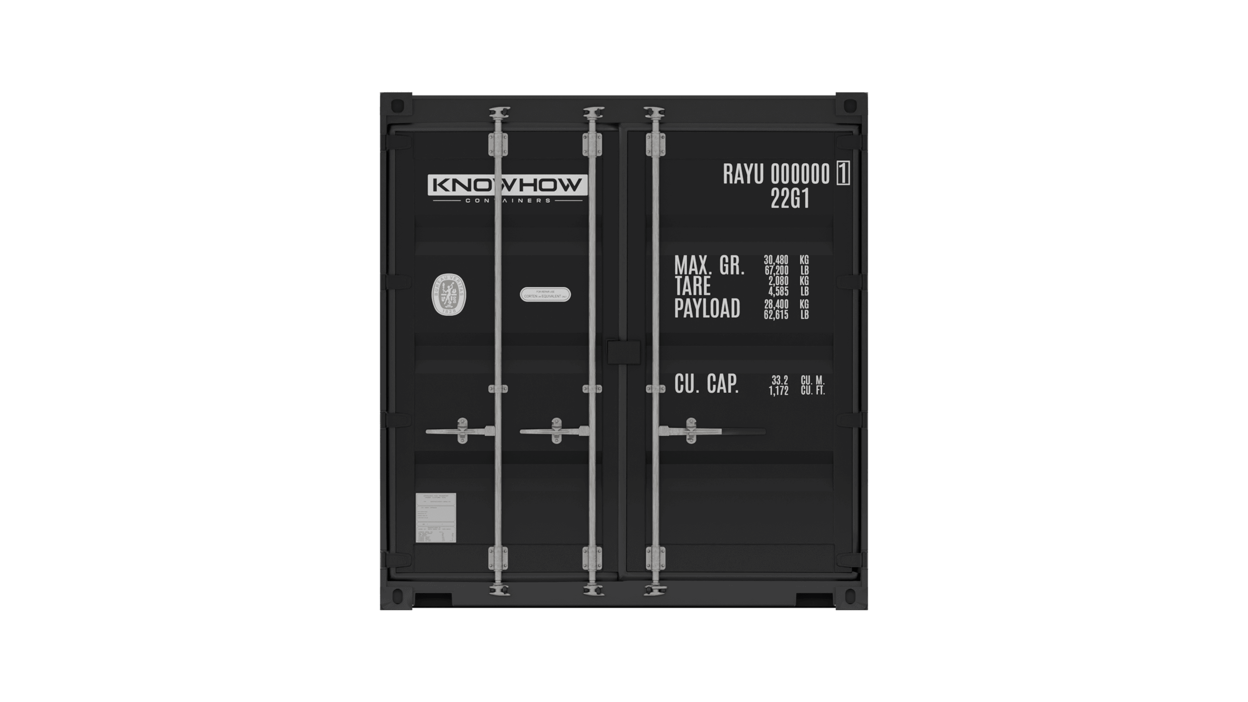 Front cargo doors